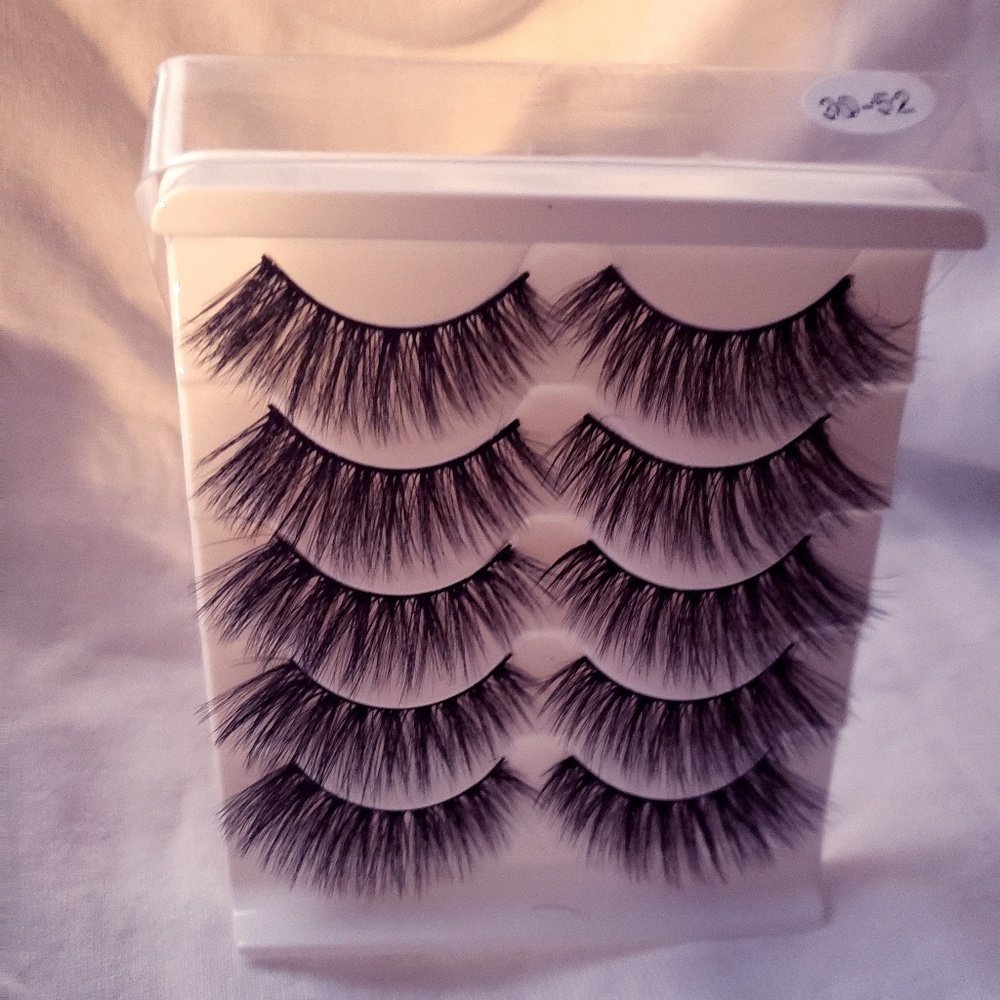 COPY - COPY - 3-D Mink False Eye Lashes (5 pair) …